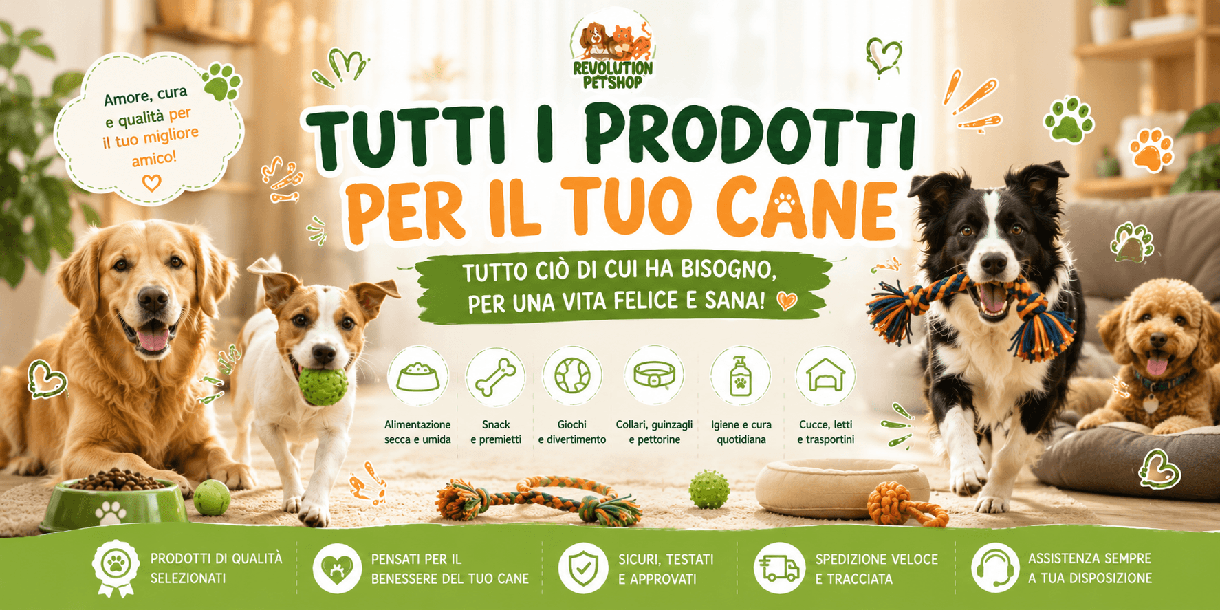 Prodotti per Cani