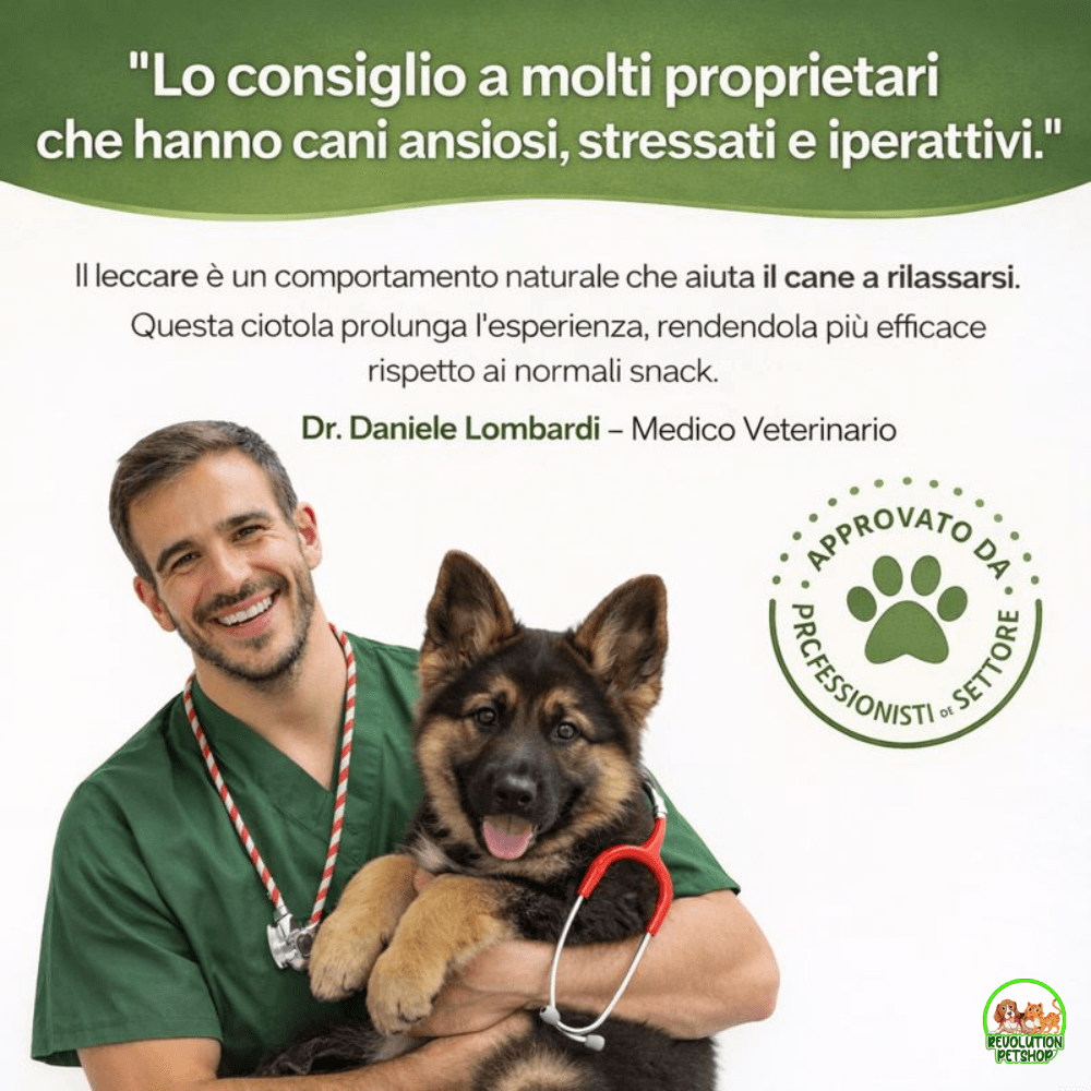 BAURELAX™ CIOTOLA CALMANTE CON PALLINA DA LECCARE