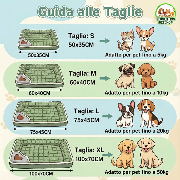 MATERASSO CUCCIA INVERNALE COMFORTPET™