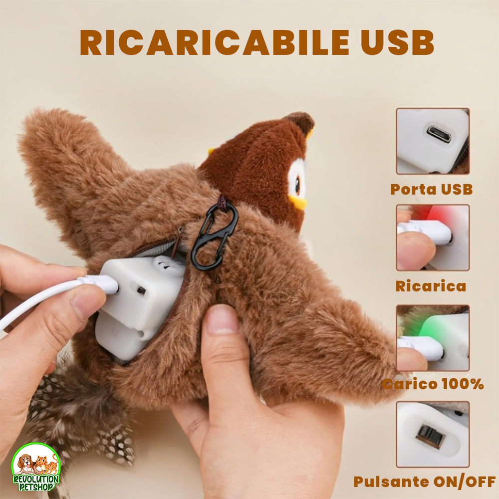 CantaZampa® Uccello svolazzante
