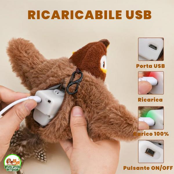 CantaZampa® Uccello svolazzante