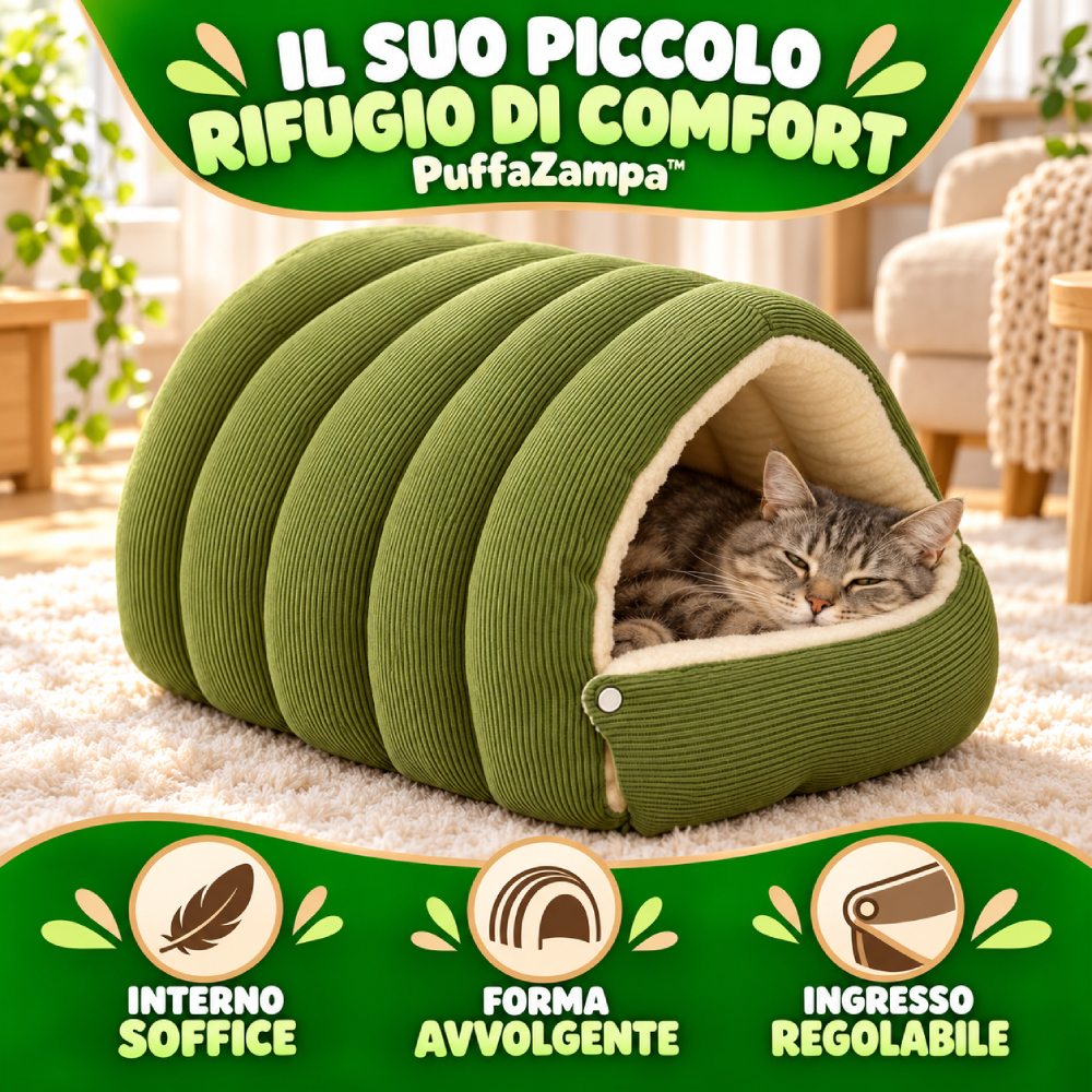 PUFFAZAMPA™ CUCCIA TERMICA 2 IN 1