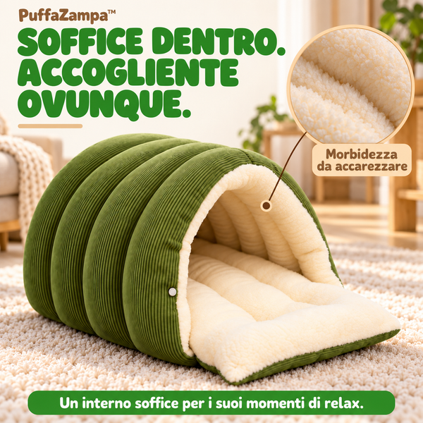 PUFFAZAMPA™ CUCCIA TERMICA 2 IN 1