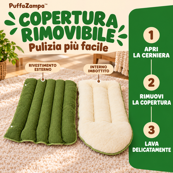 PUFFAZAMPA™ CUCCIA TERMICA 2 IN 1
