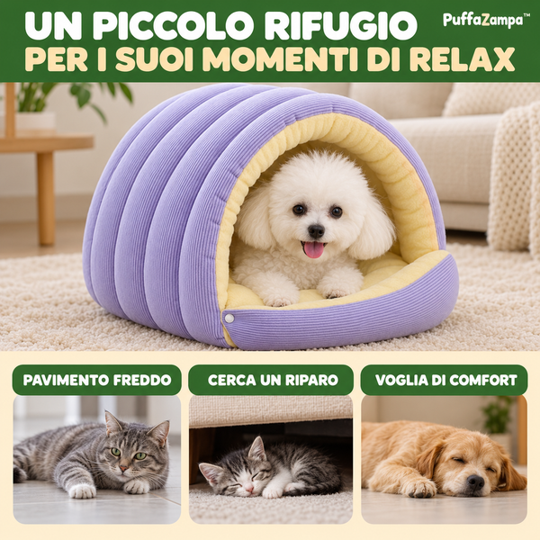 PUFFAZAMPA™ CUCCIA TERMICA 2 IN 1