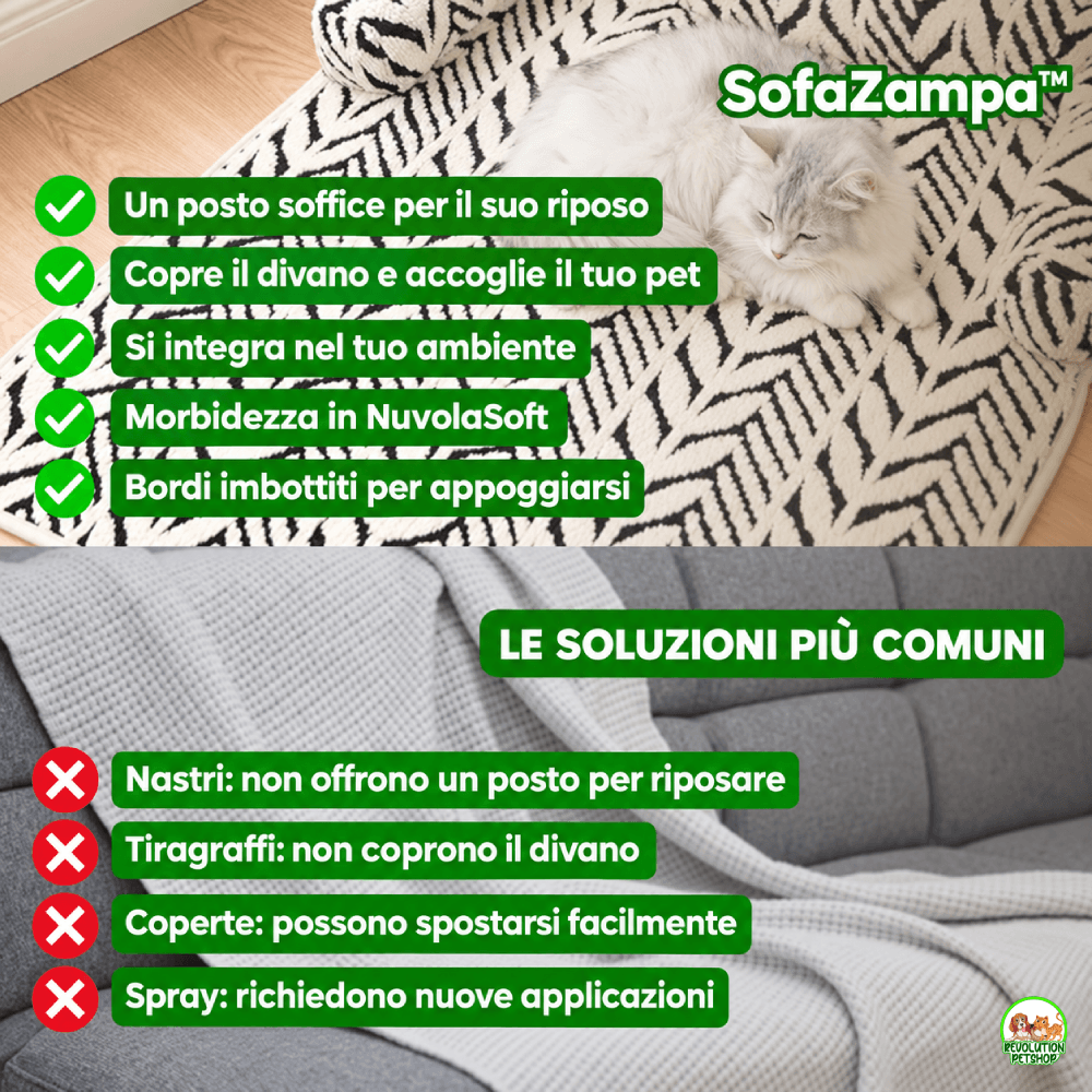 Protettore Divano Cuccia SofaZampa™