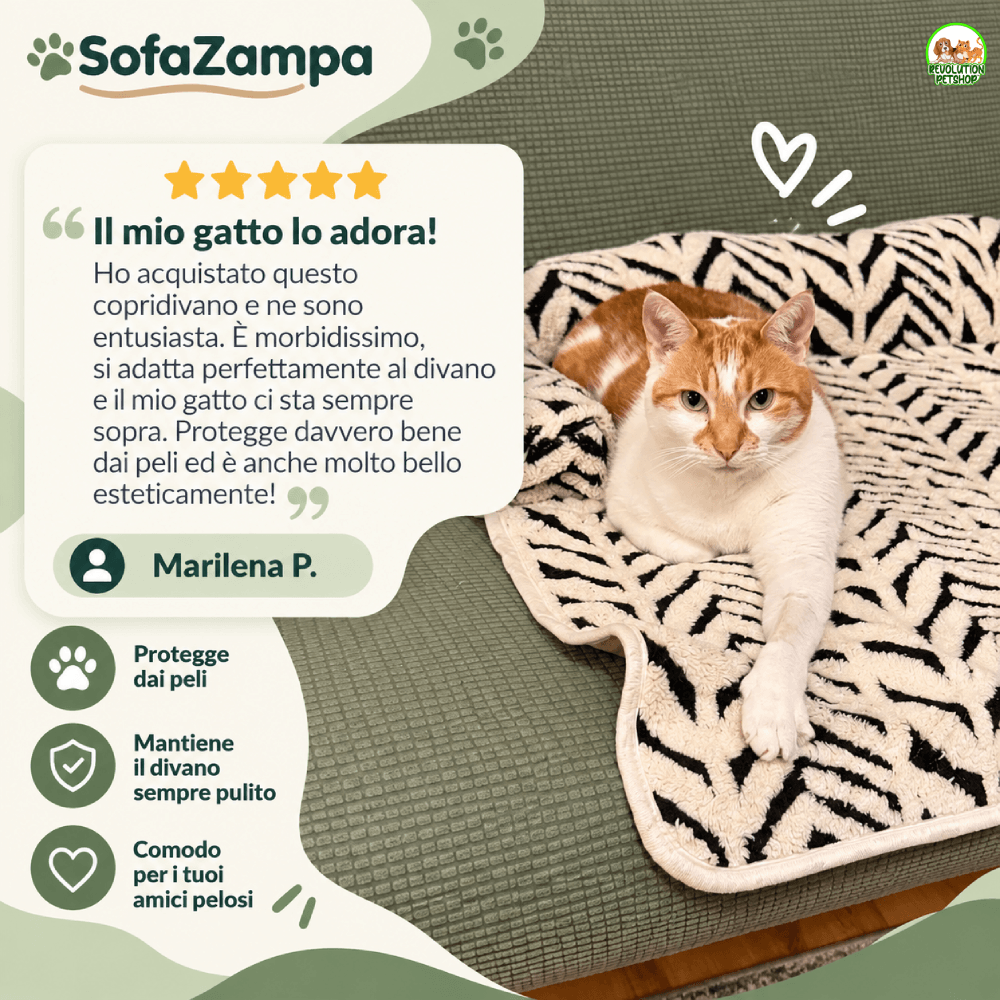 Protettore Divano Cuccia SofaZampa™