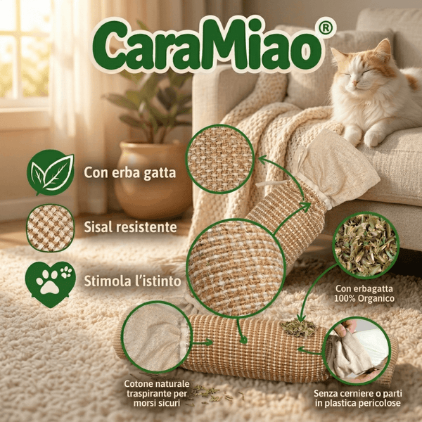 CaraMiao® Caramella interattiva che attiva il suo istinto