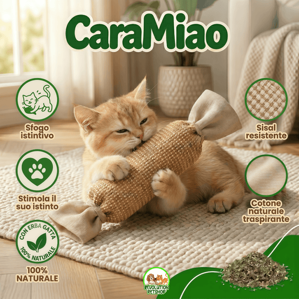 CaraMiao® Caramella interattiva che attiva il suo istinto