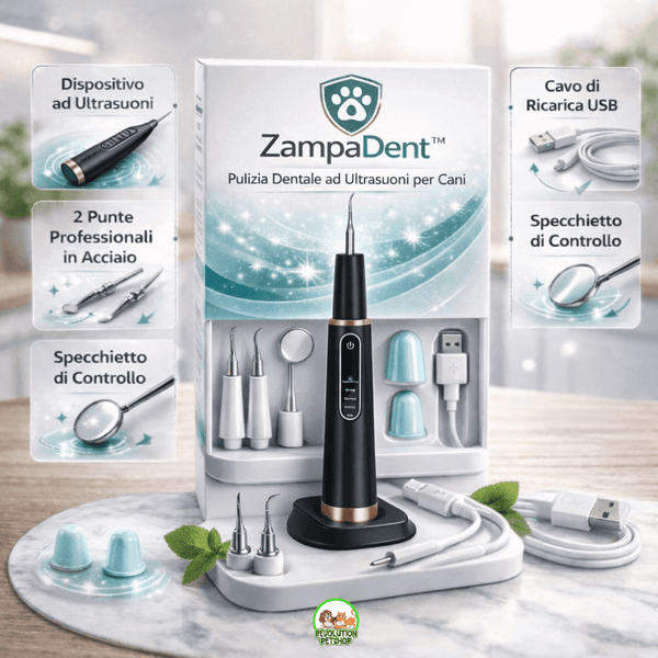 ZampaDent™ Dispositivo Professionale per la Pulizia Dentale del Cane