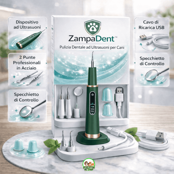 ZampaDent™ Dispositivo Professionale per la Pulizia Dentale del Cane