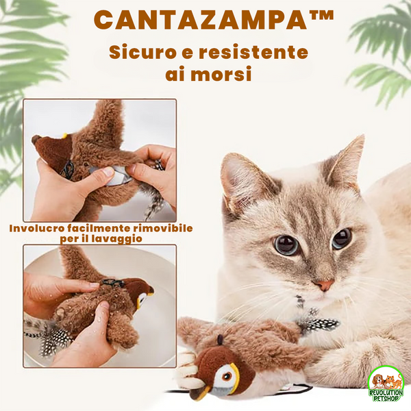 CantaZampa® Uccello svolazzante
