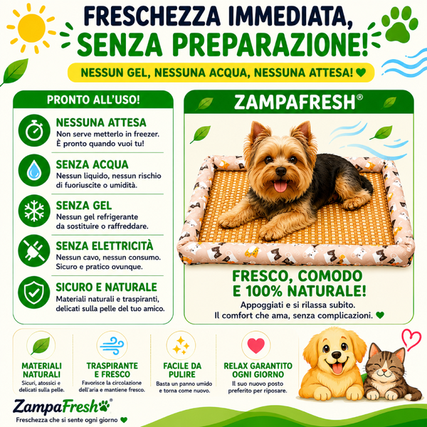 Materassino Rinfrescante ZampaFresh®