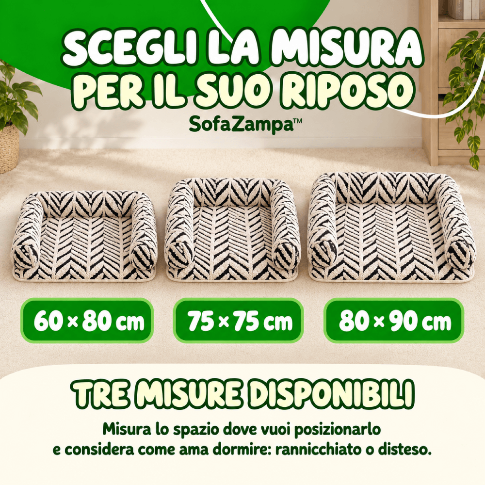 Protettore Divano Cuccia SofaZampa™