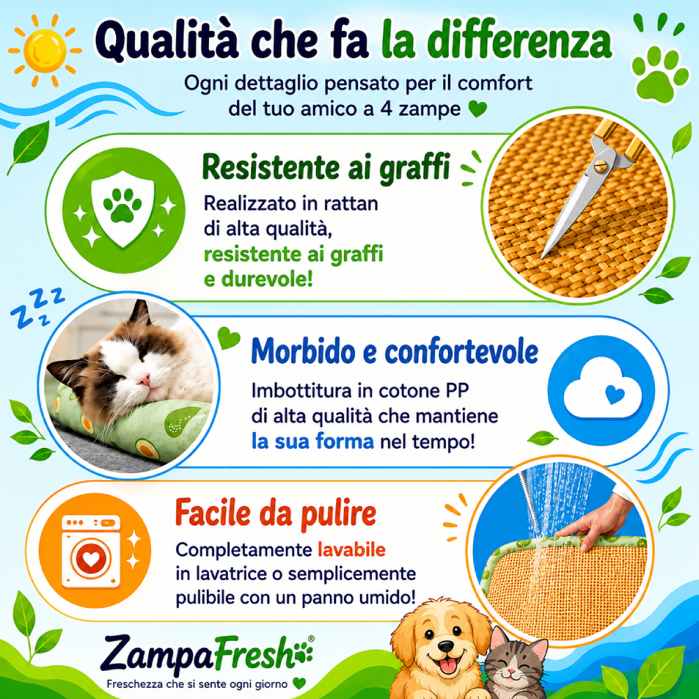 Materassino Rinfrescante ZampaFresh®