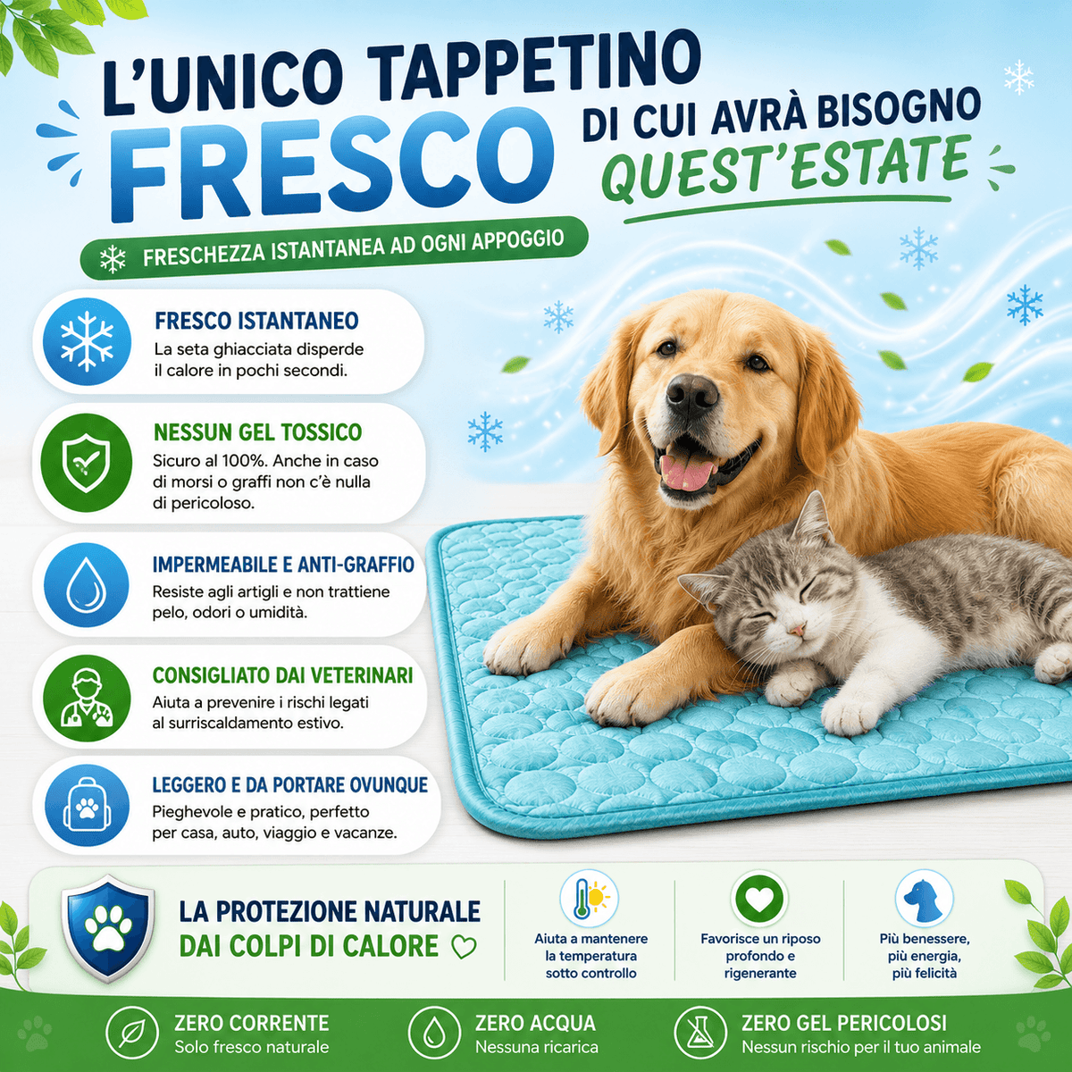 Tappetino Rinfrescante BriviZampa®