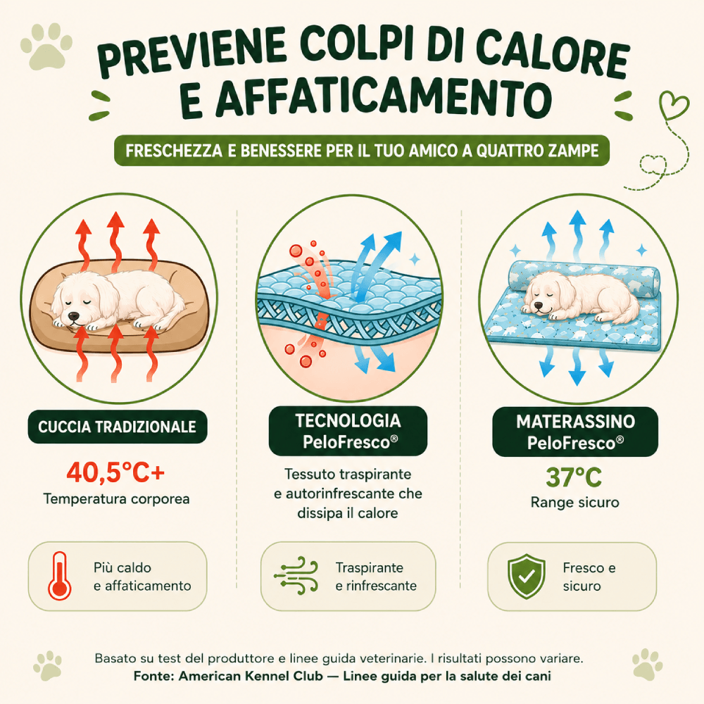 Materassino Rinfrescante PeloFresco®