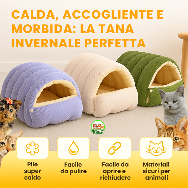 PUFFAZAMPA™ CUCCIA TERMICA 2 IN 1