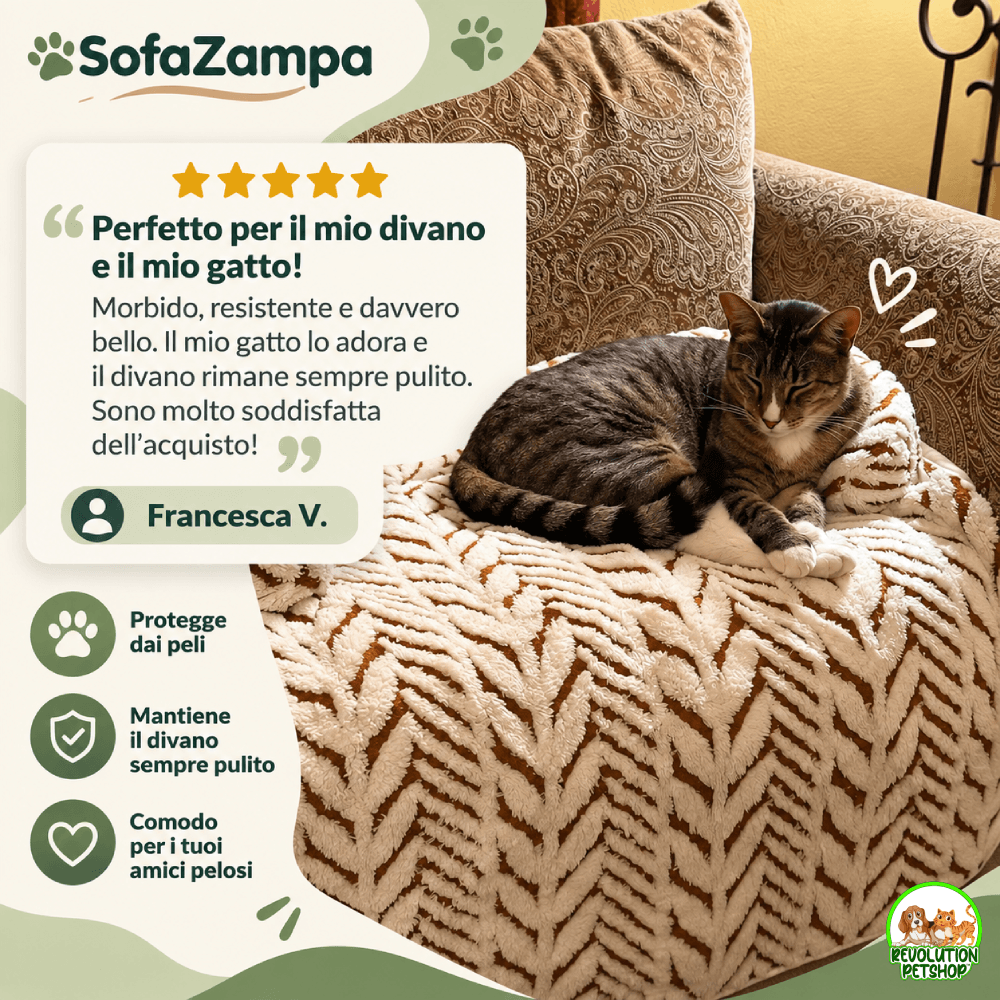 Protettore Divano Cuccia SofaZampa™