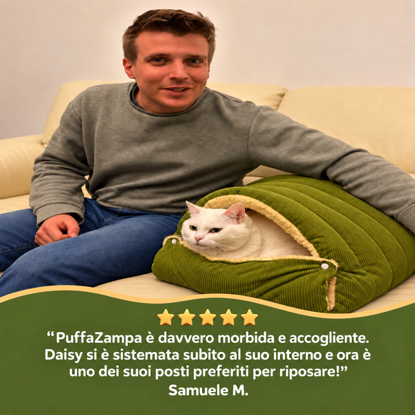 PUFFAZAMPA™ CUCCIA TERMICA 2 IN 1