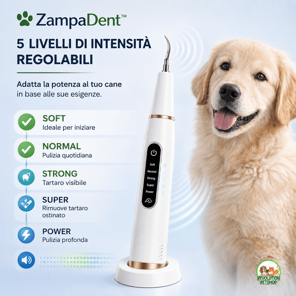 ZampaDent™ Dispositivo Professionale per la Pulizia Dentale del Cane