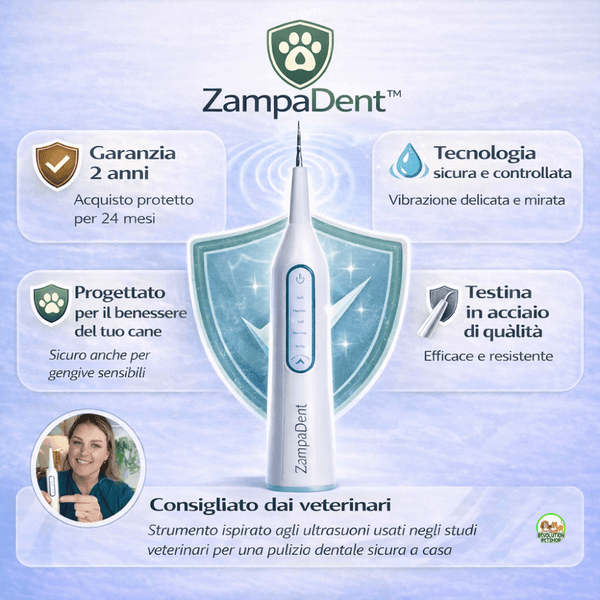 ZampaDent™ Dispositivo Professionale per la Pulizia Dentale del Cane