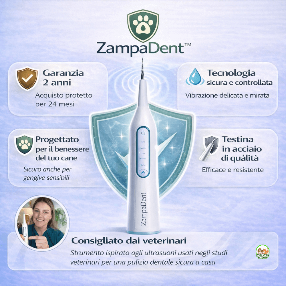 ZampaDent™ Dispositivo Professionale per la Pulizia Dentale del Cane