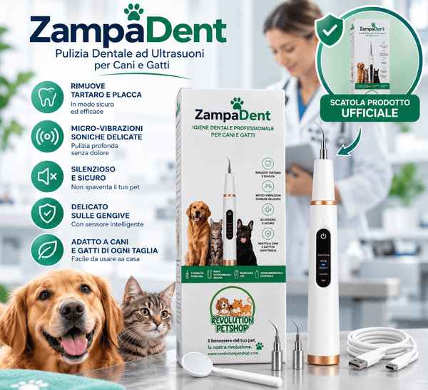 ZampaDent™ Dispositivo Professionale per la Pulizia Dentale del Cane