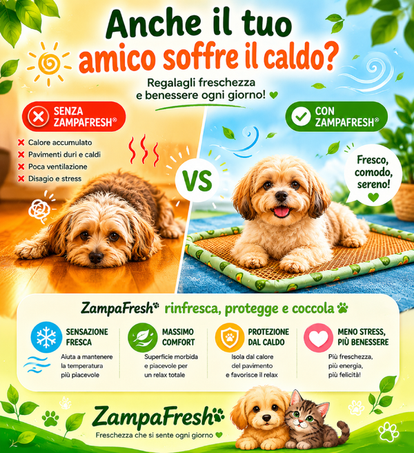 Materassino Rinfrescante ZampaFresh®